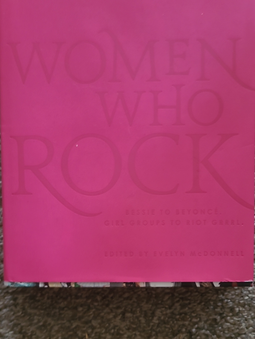 Women Who Rock Pink Hardcover Book